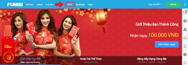 Hướng dẫn chơi lô đề online Miền Bắc (XSMB) tại nhà cái Fun88