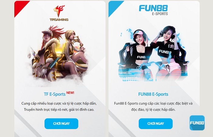 Hướng dẫn cá cược Esport – Thể thao điện tử tại Fun88